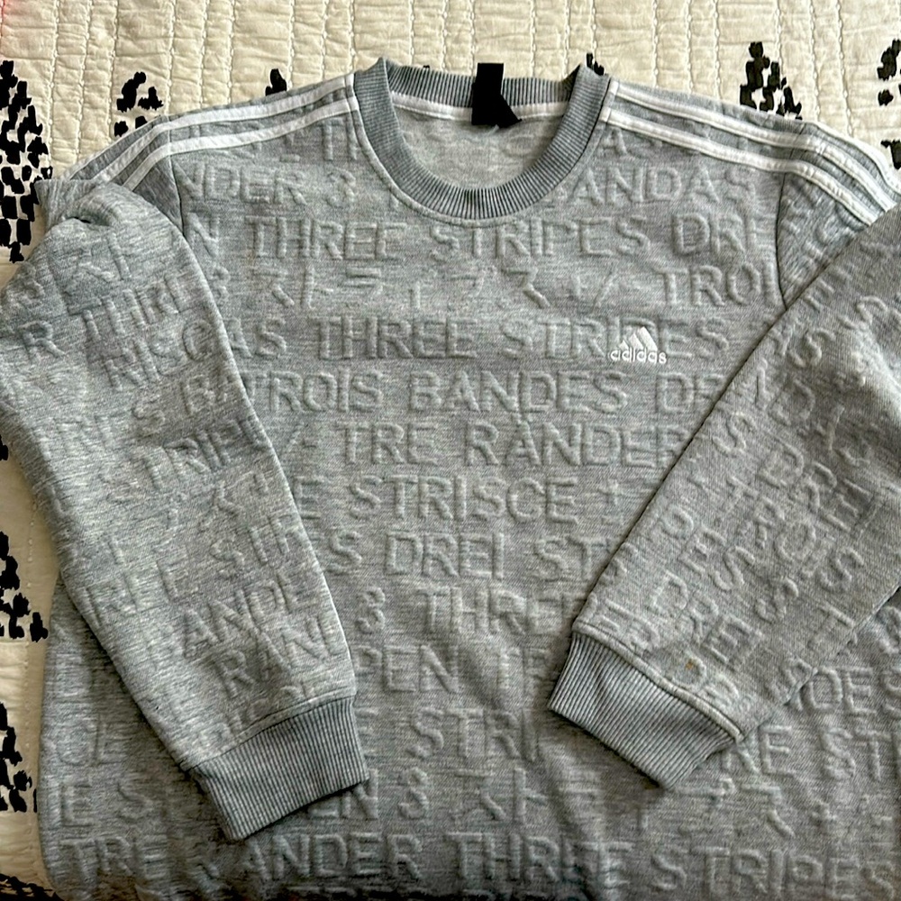 Adidas sweatshirt. Near perfect condition crew neck